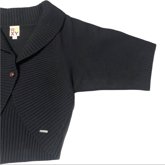 ROXY Ribbed Knit Bolero Sweater - Picture 4 of 9